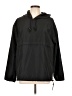 Ann Taylor 100% Polyester Solid Black Windbreaker Size L - photo 1