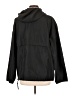Ann Taylor 100% Polyester Solid Black Windbreaker Size L - photo 2