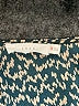 Lush 100% Polyester Animal Print Blue Long Sleeve Blouse Size 2X - photo 7