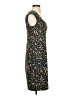 Connected Apparel 100% Polyester Animal Print Blue Cocktail Dress Size S (estimated) - photo 4