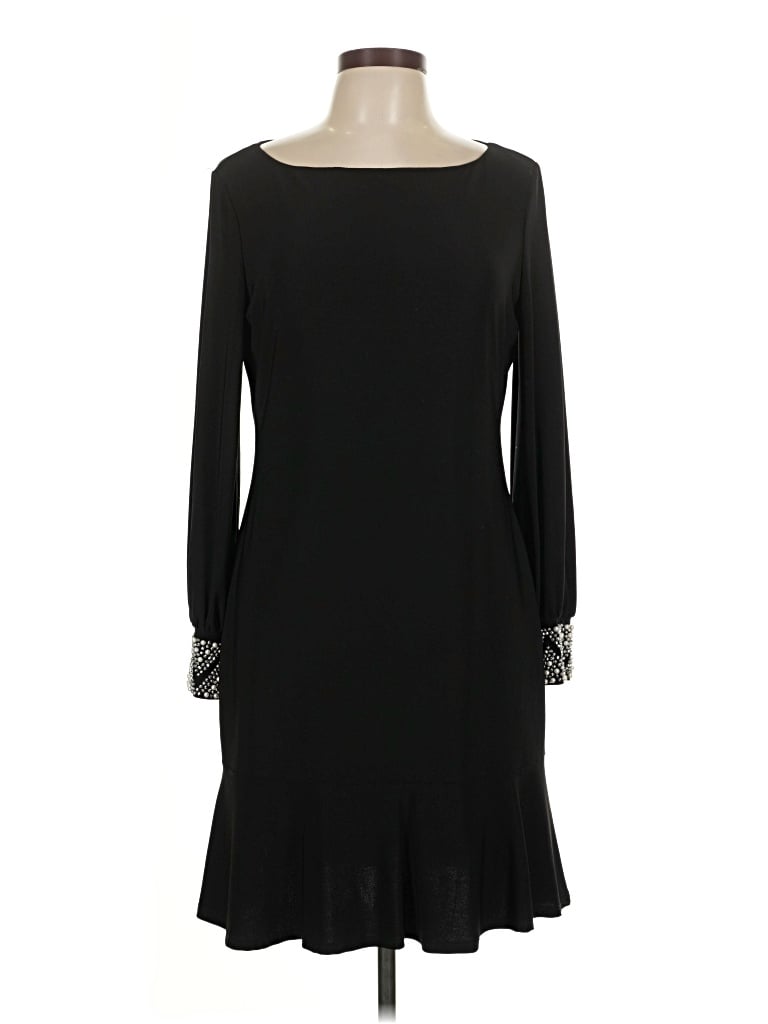 Pre-owned Marina Cocktail Dress In Black