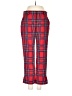 Vineyard Vines Plaid Red Casual Pants Size 4 - photo 1