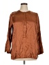 Zara Basic Brown 3/4 Sleeve Blouse Size XL - photo 1