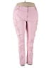 Ashley Stewart Hearts Pink Jeans Size 24 waist - photo 1