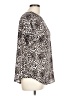Buffalo by David Bitton 100% Polyester Animal Print Brown Short Sleeve Blouse Size L - photo 4