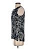 Ecru 100% Silk Silver Sleeveless Silk Top Size XS - photo 5