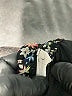Talula 100% Polyester Print Black Cocktail Dress Size L - photo 8