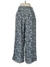 Shein 100% Viscose Print Blue Casual Pants Size 4 - photo 2