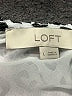 Ann Taylor LOFT 100% Polyester Silver Long Sleeve Blouse Size L - photo 7