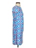Assorted Brands Print Blue Casual Dress Size S - photo 4