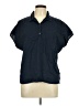Uniqlo Blue Short Sleeve Blouse Size L - photo 1