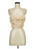 Zara Tan Sleeveless Blouse Size M - photo 1