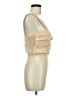 Zara Tan Sleeveless Blouse Size M - photo 4