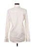 Zara Ivory Long Sleeve Button-Down Shirt Size M - photo 2