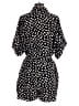 Gilli Polka Dots Black Romper Size S - photo 2