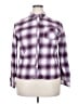 Assorted Brands 100% Cotton Plaid Purple Long Sleeve Button-Down Shirt Size 2X - photo 1
