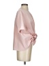 Dotori Pink Short Sleeve Blouse Size S - photo 4