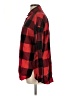 Old Navy Checkered-gingham Red Long Sleeve Button-Down Shirt Size L - photo 5