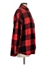 Old Navy Checkered-gingham Red Long Sleeve Button-Down Shirt Size L - photo 4