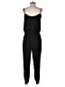 Aqua 100% Polyester Solid Black Jumpsuit Size XS - photo 2