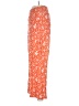 One 5 One 100% Rayon Floral Orange Casual Pants Size M - photo 5