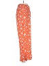 One 5 One 100% Rayon Floral Orange Casual Pants Size M - photo 4