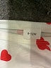 Unbranded Hearts Ivory Long Sleeve Onesie Size 9-12 mo - photo 3
