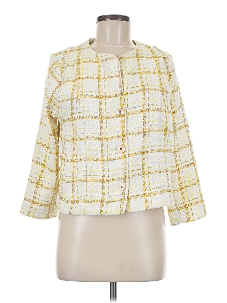 Pre-owned Cabi Jacket In Ivory