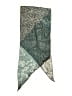 Unbranded Paisley Teal Black Scarf One size - photo 2