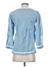 Point Sur Blue 3/4 Sleeve Blouse Size XXS - photo 2
