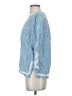 Point Sur Blue 3/4 Sleeve Blouse Size XXS - photo 5