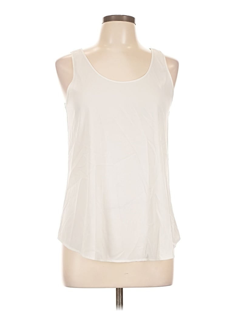 Pre-owned Pink Republic Sleeveless T-shirt In White