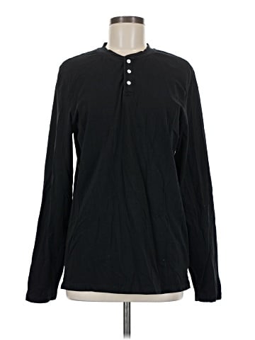 Paper Denim & Cloth Long Sleeve Polo (view 1)
