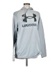 Under Armour 100% Polyester Silver Pullover Hoodie Size M - photo 1