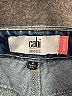 CAbi 100% Cotton Hearts Blue Jeans Size 2 - photo 7