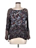Tracy Reese 100% Viscose Blue Long Sleeve Blouse Size M - photo 1