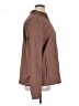 Express Solid Brown Jacket Size XL - photo 4
