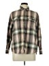 Old Navy 100% Cotton Green Long Sleeve Button-Down Shirt Size L - photo 1