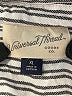 Universal Thread 100% Rayon Stripes Silver Short Sleeve Blouse Size XL - photo 7