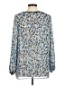 Matthew Williamson for Impulse 100% Polyester Blue Long Sleeve Blouse Size M - photo 2