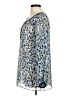 Matthew Williamson for Impulse 100% Polyester Blue Long Sleeve Blouse Size M - photo 5