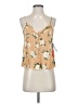 Volcom 100% Viscose Tan Sleeveless Blouse Size S - photo 1