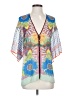 Dream Daily 100% Polyester Teal Kimono Size XS - photo 1