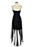 David's Bridal 100% Polyester Black Cocktail Dress Size 6 - photo 2