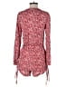 Minkpink 100% Viscose Hearts Red Romper Size XS - photo 2