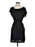 uncle frank Solid Black Casual Dress Size S - photo 1
