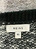 Reiss Tweed Graphic Houndstooth Black Pullover Sweater Size XS - photo 7