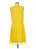 AB Studio Solid Yellow Casual Dress Size M - photo 2
