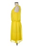 AB Studio Solid Yellow Casual Dress Size M - photo 5