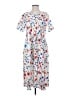 Unbranded Print White Casual Dress Size S - photo 1